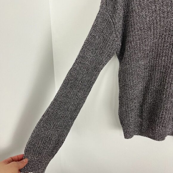 Roots Hemp Brown & White Shaker Knit  Sweater - Picture 7 of 7